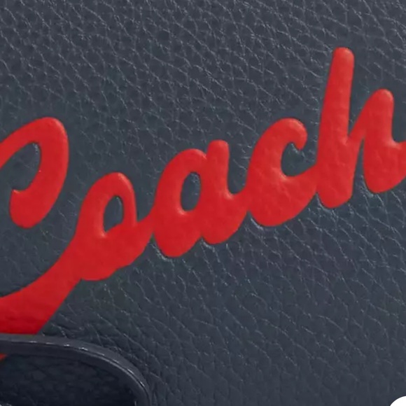 Coach Corner Zip Wristlet With Coach Graphic nwt in packaging - Picture 3 of 5